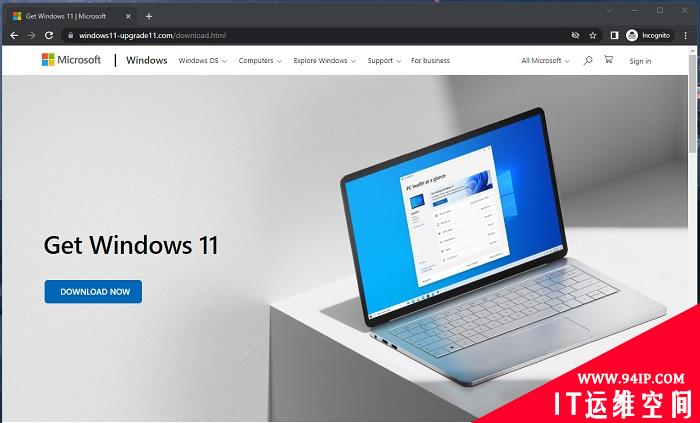 黑客正利用虚假Windows 11升级引诱受害者上钩