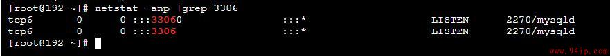 linux系统怎么查看3306端口是否被占用