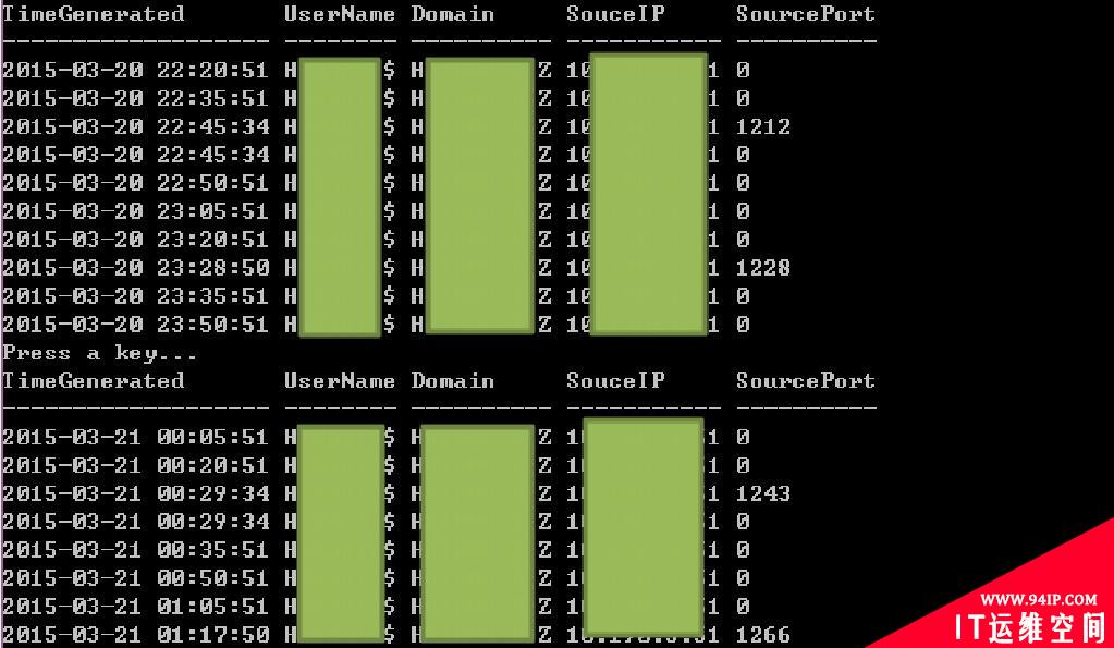 windows安全日志分析之logparser篇