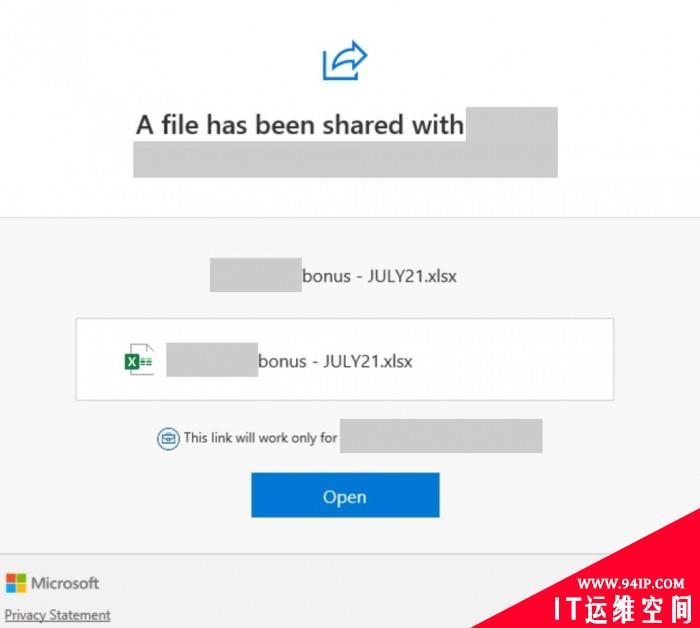 微软示警：近期网络钓鱼邮件肆虐 以巧妙方式欺骗用户点击链接下载附件