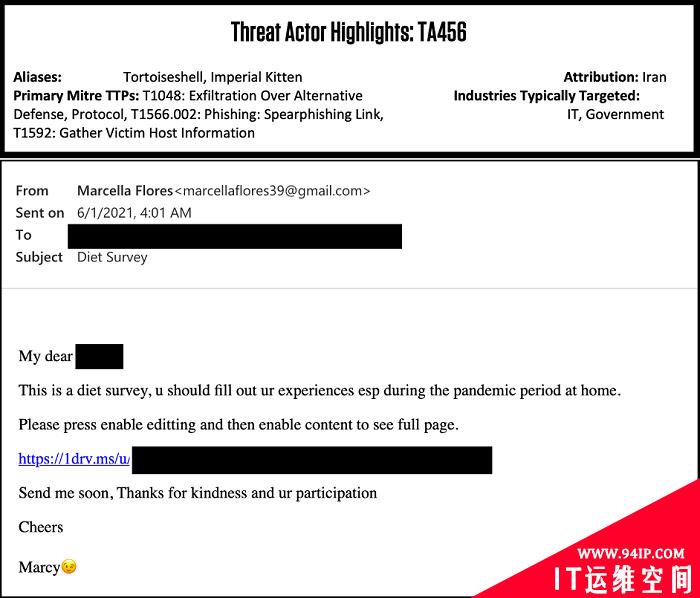 Proofpoint：TA456黑客冒充美女向国防承包商员工发恶意软件