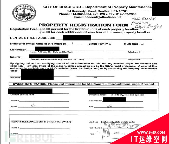 美国80多个城市的敏感信息泄露，包括居民个人数据