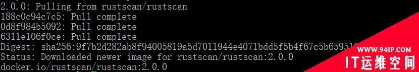 RustScan——Rust开发的高速端口扫描器