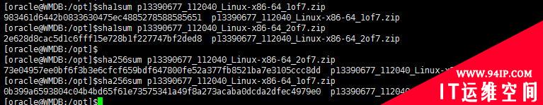 Oracle数据安全：校验Oracle安装软件的SHA码防范注入风险