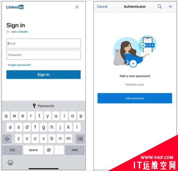Microsoft Authenticator为移动设备增添了密码自动填写功能