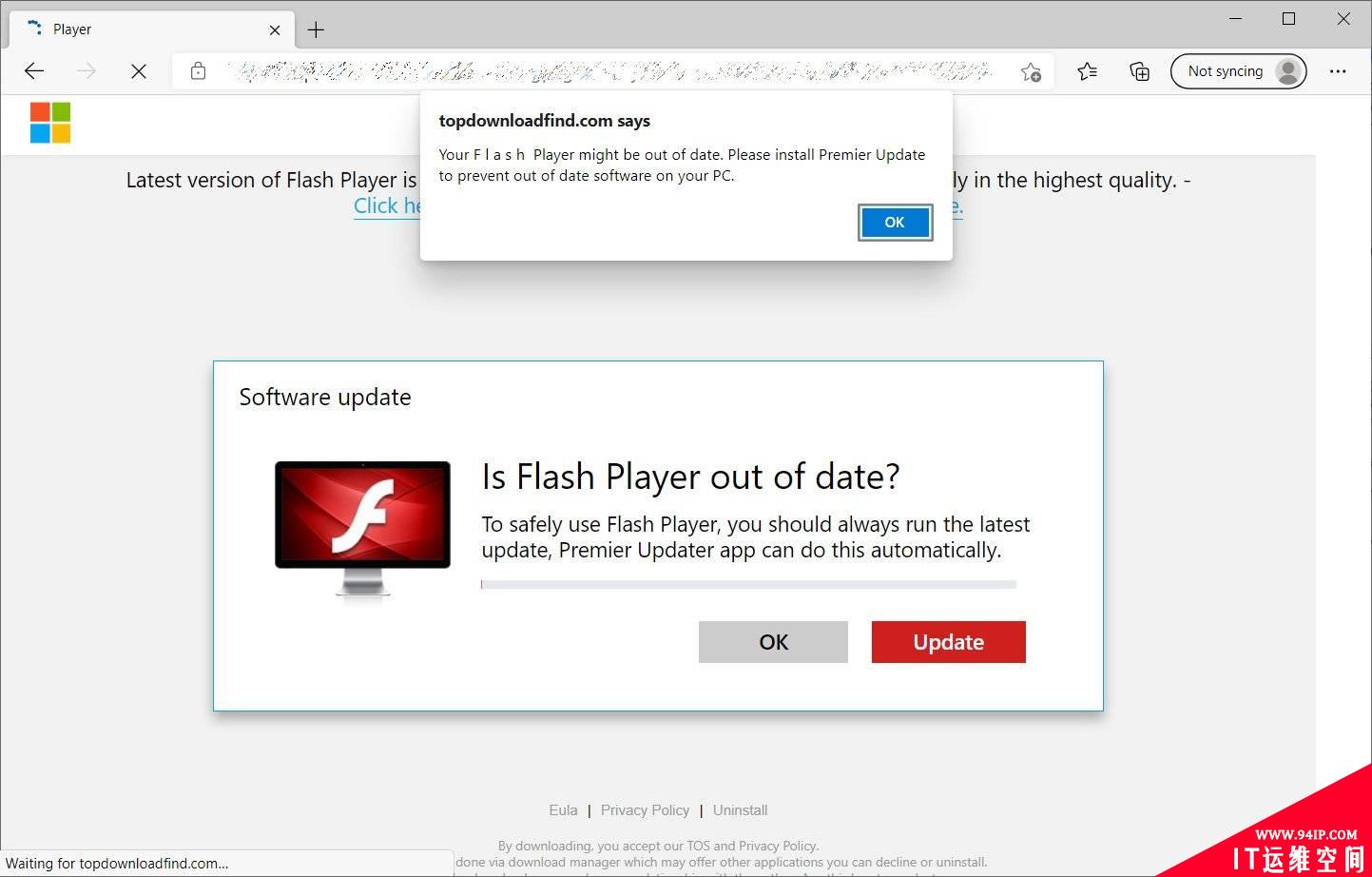 有攻击者正滥用Google安全警报来推送伪造的Adobe Flash更新程序