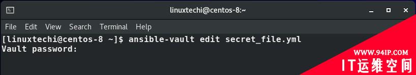 如何使用Ansible Vault保护敏感数据?