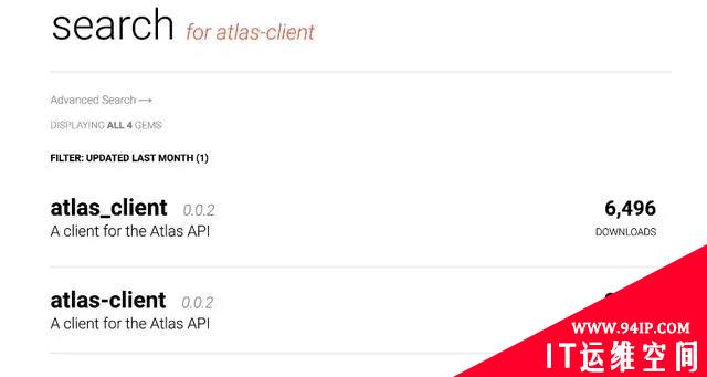 RubyGems遭遇供应链投毒攻击窃取比特币，被上传725个恶意软件包