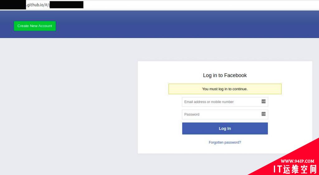 61万Facebook凭证被窃取