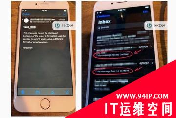 苹果回应iPhone邮件漏洞：不构成直接风险 未发现被利用证据