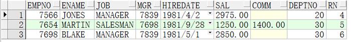 Oracle 中的sql函数以及分页