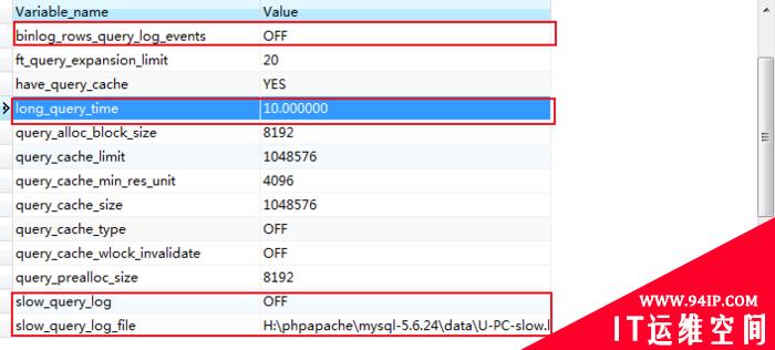 Mysql 定位执行效率低的sql 语句