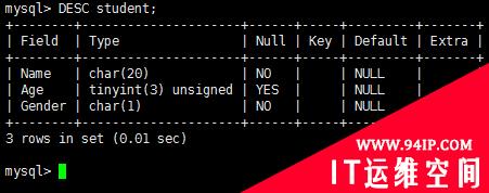 MySQL初步，数据类型及SQL语句